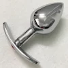 Dụng cụ kích thích hậu môn inox có tay cầm