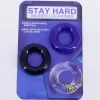 Vòng trơn đeo dương vật Stay Hard 3 màu